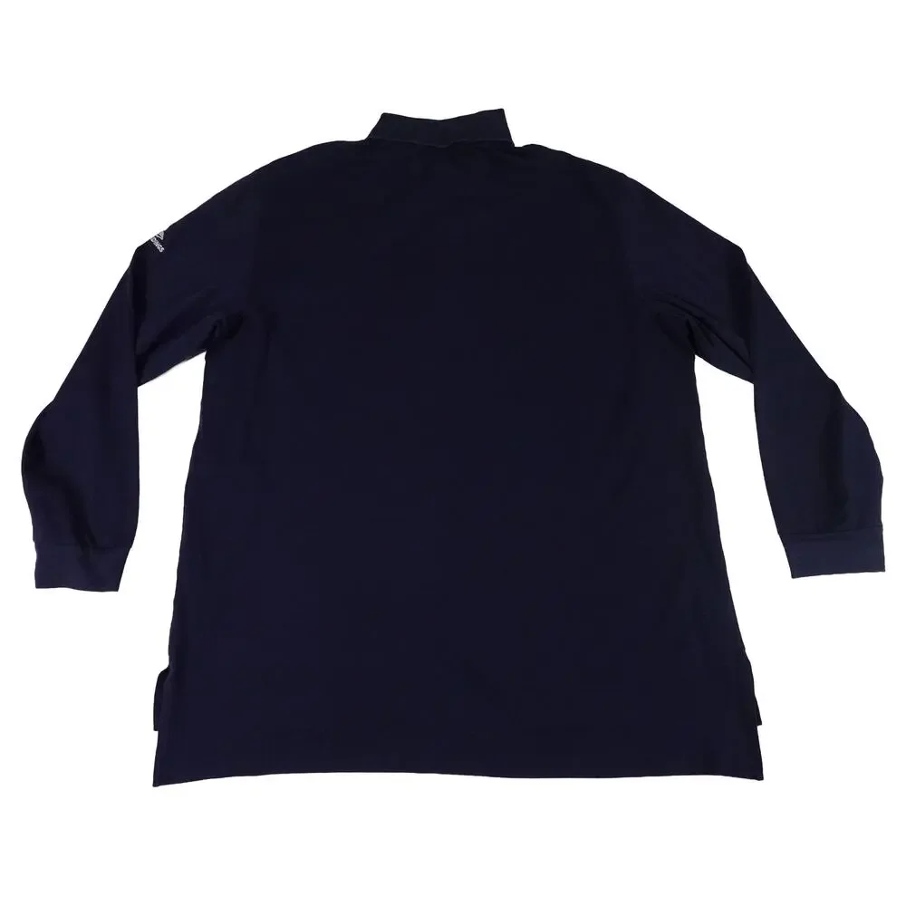 The Landing Ralph Lauren PIMA Cotton Long Sleeve Pony Golf Polo Shirt Men's XL